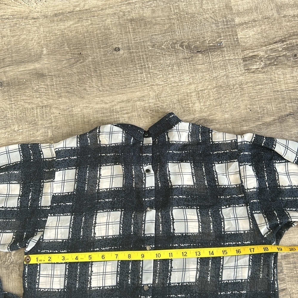 DIESEL plaid reversible blouse - Picture 9 of 12